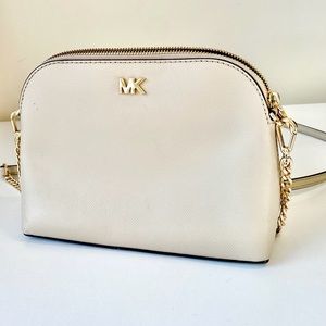 Michael Kors off-white crossbody purse